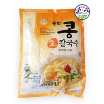 [송학식품] 콩생칼국수600g 4인분, 600g, 1개, 600g
