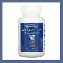 Allergy Research Group Aller-Aid L-92 with L Acidophilus L-92 60정, 상품
