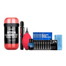 비스고 카메라 7종 클리닝 키트 -Red, 1세트, VSGO DKL-15R VSGO