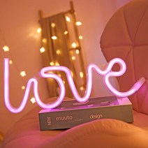 led간판 LED메뉴판 카페입간판 3D 네온 기타 LED 조명 사인 장식 아트 홈 집 락 바 펍 호텔 해변 파티 USB 배터리 램프, 8.Love pink