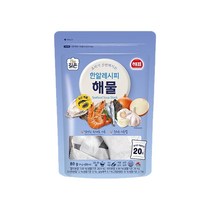 해표 한알레시피 해물80g(4gx20입)1개/무배, 4g, 1개