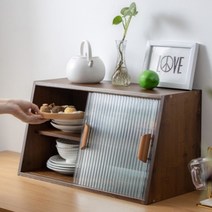 주방원목수납장 홈카페장 조립식 주방수납장600 DIY 조립식수납장 간식수납장 조립수납장