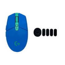 로지텍 G304 LIGHTSPEED 게이밍 무선 마우스 + 마우스피트 세트, 블루+마우스피트