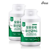 올바는습관 모유 유래 유산균RG 대용량300gx2통 프로바이오틱스와프리바이오틱스를한번에 신바이오틱스 프락토올리고당FOS 피부속 장 건강 배변활동원할 쾌변 유익균 먹이 락토바실러스 가세리 루테리 분말 파우더 국내산 온가족 남녀노소 어린이 부모님 노인 패밀리, 2통, 300g