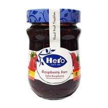 헤로 라즈베리 잼, 340g, 1개