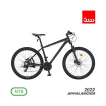 [삼천리자전거] 삼천리 2022 아팔란치아 칼라스20 21단 27.5인치 MTB 자전거 (, 사이즈색상:[L_17.5] 블랙_그린 (완조립)