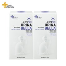 [마이펫닥터] 유리나벨라 고양이 영양제 요로결석 비뇨 헤어볼 신장 츄르형 450g 2ea, 2box