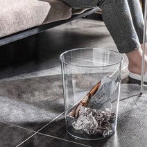 클리어 타입 투명 휴지통, 선택:투명 휴지통, 단품