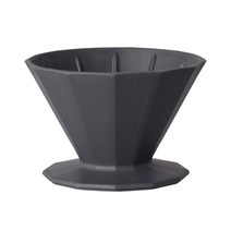 킨토 알프레스코 드리퍼 4컵(캠핑용 커피 드리퍼), 드리퍼 4컵-블랙