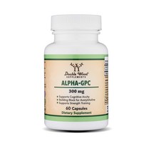 더블우드 알파GPC alpha-gpc 알피지피씨 300mg 60캡슐, 60 캡슐, 1개, 60정