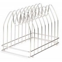 [P1N] 도마 거치대 도마렉 건조대 도마꽂이 쟁반꽂이 8구 / 도마거치대 스텐도마 주방정리용품 도마정리대 도마보관대 ( P1N / 559988EA ), 본상품선택