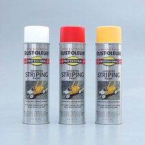 러스트올럼 주차라인 도색 페인트락카스프레이 스트라이핑카트 전용 3색 510g, 화이트 - 2593838