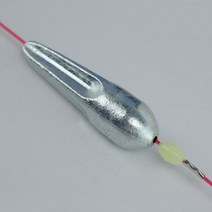 원투 다운샷 봉돌 채비 구멍봉돌 추 장어 낚시, 원투추12호(4개입)
