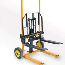 입식지게차 수동 화물 리프트 파렛트 자키 물류 미니, A형/200kg 상승 0.9m
