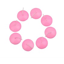 화사 웨딩 파티에 대 한 10pcs Unscented 부동 촛불 홈 생일 장식 촛불 4 색 촛불, 02 10pcs pink