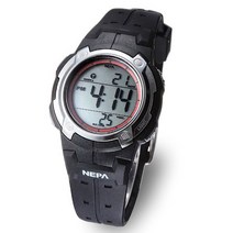 네파 N207-L 스포츠 방수 전자 손목시계