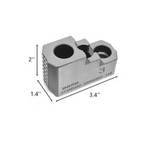 Kitagawa samchuly 1.5mmx60 ° 용 3PCS 8 가역 더블 스텝 하드 척 턱 B208, 한개옵션0
