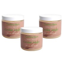 수딩터치 허벌 솔트 스크럽 시더 세이지 향, 567g, 3개