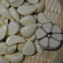 토종 의성깐마늘 한지형깐마늘 2022년산 바람으로 깐 의성 토종마늘, 1개, 깐마늘  중품 2kg