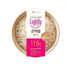 대상 라이틀리 곤약 현미 즉석밥 용기형, 170g, 3개
