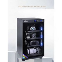 Aibo 카메라 보관함 전자 제품 방습 제습 미러 렌즈 수납 SLR, 30L-듀얼스크린(LED조명항습조절)렌즈패드포함