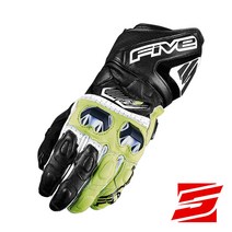 파이브 장갑 RFX3 글러브 / 레이싱 글러브 / 덧댐 강화처리 / 리얼카본 손목보호대, M, BLACK/RED