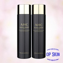 AHC 블랙 캐비어 2종(로션140ml+토너140ml), 2종