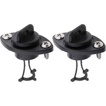 카약 배수 플러그 마개 딩기 카누 보트용 나사 4 개 포함 물 침투 정지 배출 2, 한개옵션0