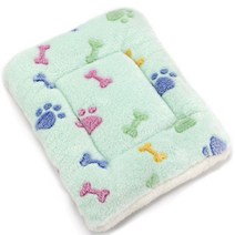부드러운 고양이 침대 매트 위한 짧은 플러시 애완 동물 수면 작은 개 귀여운 패드 담요 따뜻한 새끼 쿠션, [04] 68x95cm, 07 G_04 68x95cm