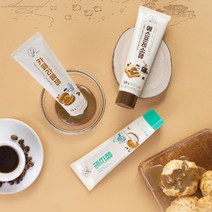 강릉커피잼 스프레드 100g 커피 밀크 튜브잼 짜는 휴대용 쨈 윤스프레드, 윤스프레드(카페라떼)