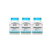 21세기센트리 아이허브 3개X 21st Century 마그네슘 250mg 110정, (아이허브) 3개X 21st Century