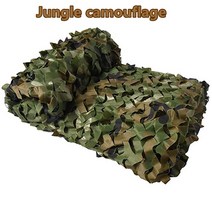가제보 캐노피천막 군사 위장 그물 정원 전망대 자동차 천막 흰색 검정색 카모, 02 Jungle camouflage_10 4x5m