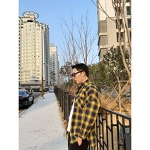 [착한플리츠] 꾸안꾸 체크 셔츠 남방