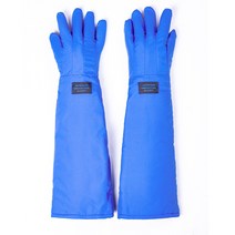 냉동글러브 액화 초저온 장갑 액체질소 드라이아이스 냉방, L개, 68cm 블루 리퀴드 질소 부동액