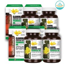 달맞이꽃종자유 비타민E함유 여성갱년기영양제 감마리놀렌산 4통 1년분