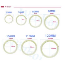 주간 러닝 헤드라이트 램프 자동차 천사 눈 Led 헤일로 링 전조등 DRL 12V 60MM 70MM 80MM 90MM 95MM 100MM 110MM 120MM 2 개, green_6500k