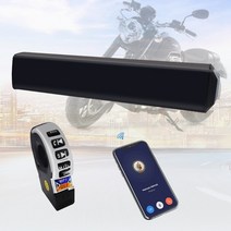 자전거 블루투스스피커 오토바이 스테레오 스피커 방수 블루투스 호환 MP3 시스템 라디오, 한개옵션0
