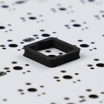 YMDK 범용 포론 폼 PCB 음소거 코튼 Mx 기계식 키보드 2400 개, 01 Poron 120 pcs, 한개옵션2, 한개옵션1