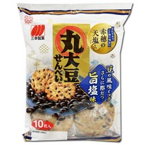 산코 마루다이즈 센베 우마시오 일본 과자, 3개, 115.2g