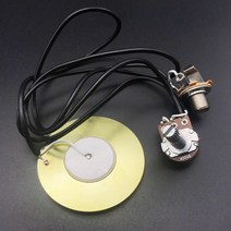 Guitarra Buzzer Pickup Piezo Transducer 어쿠스틱 기타 용 6.35MM 출력 잭이있는 미리 배선 된 앰프 우쿨