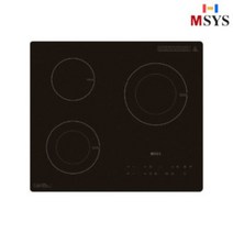 한샘 MSYS 엠시스 CTB-MSC330E 3구 빌트인 전기쿡탑