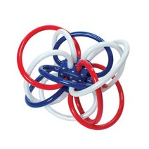 [FullyJully Mall] FJ 맨하탄토이 튜브관 촉감 놀이 13cm 영유아 치발기