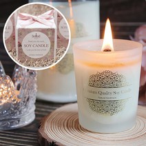 비단장이 프리미엄 아로마 소이캔들, 가든파티, 포장추가/면심지, 90ml, 1개