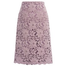 플라워 미디스커트