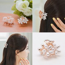 미스21 로얄 진주 집게핀 헤어핀 머리핀 여성 여자 성인 해어핀 삔 hairpin (hp1012)