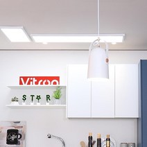 팬던트 LED1등 화이트롱벨 식탁 카페등 인테리어조명