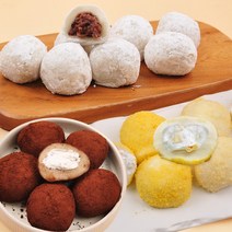 [아이스포장] 달콤가득 1+1 슈크림/크림/콩쑥/찹쌀/티라미슈 떡모음 6종, 티라미슈 크림떡  1+1 (총24개입/960g)