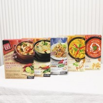 태국요리 베스트 5종세트 똠양꿍 팟타이 푸팟퐁커리 홈파티 식품 간편하게 즐겨보세요