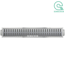 금강산업 연결배수구(SUS304/ABS신재)(상판2T)(75파이)(150mm x 1000mm x 115mm) (1EA), 은색