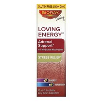Bioray 바이오레이 러빙 에너지 아드레날 서포트 with 메디컬 머쉬룸 무알콜 60ml, 1개